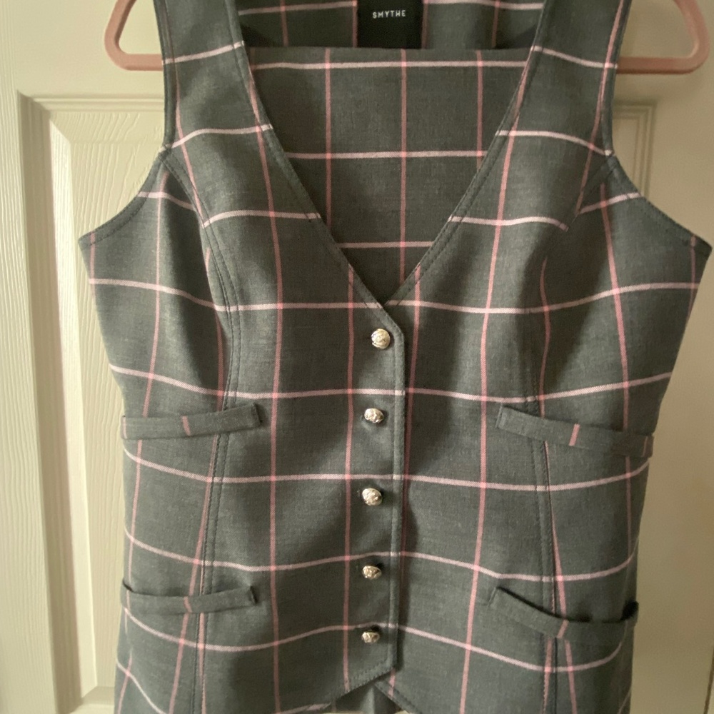 Plaid Vest